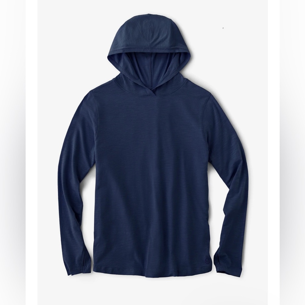 lululemon athletica Iron Blue Lightweight Hooded Pullover